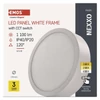 Kép 11/17 - LED felületi lámpatest NEXXO, kerek, fehér, 12,5W, CCT