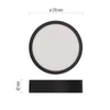 Kép 4/18 - LED felületi lámpatest NEXXO, kerek, fekete, 12,5W, CCT
