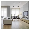 Kép 6/18 - LED felületi lámpatest NEXXO, kerek, fekete, 12,5W, CCT