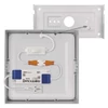Kép 15/17 - LED felületi lámpatest NEXXO, négyzet, fehér, 12,5W, CCT