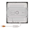 Kép 10/17 - LED felületi lámpatest NEXXO, négyzet, ezüst, 12,5W, CCT