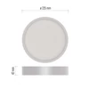Kép 4/17 - LED felületi lámpatest NEXXO, kerek, fehér, 21W, CCT