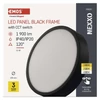 Kép 12/18 - LED felületi lámpatest NEXXO, kerek, fekete, 21W, CCT