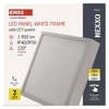 Kép 12/17 - LED felületi lámpatest NEXXO, négyzet, fehér, 21W, CCT