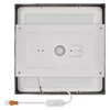 Kép 10/17 - LED felületi lámpatest NEXXO, négyzet, ezüst, 21W, CCT