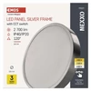 Kép 11/17 - LED felületi lámpatest NEXXO, kerek, ezüst, 28,5W, CCT