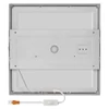 Kép 10/17 - LED felületi lámpatest NEXXO, négyzet, fehér, 28,5W, CCT