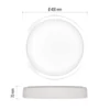 Kép 4/17 - EMOS LED mennyezeti lámpa ILVI 30W 1800lm dimm. állítható színhőmérséklet