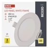 Kép 9/15 - LED süllyesztett lámpatest NEXXO, kerek, fehér, 7W, meleg fehér