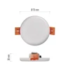 Kép 4/11 - EMOS LED panel VIXXO beépíthető 6W 500lm IP65 term. fehér