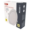 Kép 1/15 - LED süllyesztett lámpatest NEXXO, kerek, fehér, 12W, meleg fehér