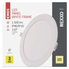 Kép 9/14 - LED süllyesztett lámpatest NEXXO, kerek, fehér, 18W, meleg fehér