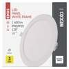 Kép 9/14 - LED süllyesztett lámpatest NEXXO, kerek, fehér, 18W, természetes fehér
