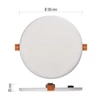 Kép 4/11 - EMOS LED panel VIXXObeépíthető 19W 1700lm IP65 természetes fehér