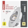 Kép 10/13 - EMOS SIMMI LED spotlámpa 5W 450lm IP20 meleg fehér