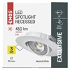 Kép 10/13 - EMOS SIMMI LED spotlámpa 5W 450lm IP20 term. fehér