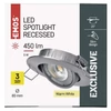 Kép 10/13 - EMOS SIMMI LED spotlámpa 5W 450lm IP20 meleg fehér