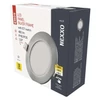 Kép 1/14 - LED süllyesztett lámpatest NEXXO, kerek, ezüst, 7W, CCT