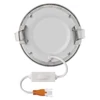 Kép 7/14 - LED süllyesztett lámpatest NEXXO, kerek, ezüst, 7W, CCT