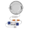 Kép 12/14 - LED süllyesztett lámpatest NEXXO, kerek, ezüst, 7W, CCT