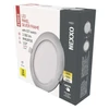 Kép 1/14 - LED süllyesztett lámpatest NEXXO, kerek, ezüst, 12W, CCT
