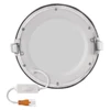 Kép 7/14 - LED süllyesztett lámpatest NEXXO, kerek, ezüst, 12W, CCT