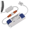 Kép 11/14 - LED süllyesztett lámpatest NEXXO, kerek, ezüst, 12W, CCT