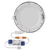 Kép 12/14 - LED süllyesztett lámpatest NEXXO, kerek, ezüst, 12W, CCT