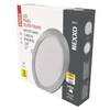 Kép 1/14 - LED süllyesztett lámpatest NEXXO, kerek, ezüst, 18W, CCT