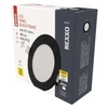 Kép 1/14 - LED süllyesztett lámpatest NEXXO, kerek, fekete, 7W, CCT