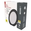Kép 1/14 - LED süllyesztett lámpatest NEXXO, kerek, fekete, 12W, CCT