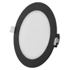 Kép 2/14 - LED süllyesztett lámpatest NEXXO, kerek, fekete, 12W, CCT