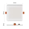 Kép 4/11 - EMOS LED panel VIXXO beépíthető 13.5W 1250lm IP65 természetes fehér