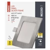 Kép 9/14 - LED süllyesztett lámpatest NEXXO, négyzet, ezüst, 7W, CCT