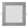 Kép 6/14 - LED süllyesztett lámpatest NEXXO, négyzet, ezüst, 12W, CCT