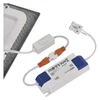 Kép 11/14 - LED süllyesztett lámpatest NEXXO, négyzet, ezüst, 12W, CCT