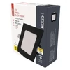 Kép 1/13 - LED süllyesztett lámpatest NEXXO, négyzet, fekete, 7W, CCT
