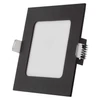 Kép 2/13 - LED süllyesztett lámpatest NEXXO, négyzet, fekete, 7W, CCT