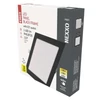 Kép 1/13 - LED süllyesztett lámpatest NEXXO, négyzet, fekete, 18W, CCT
