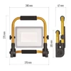 Kép 6/18 - EMOS LED reflektor hordozható ILIO 51W 4600lm IP44 természetes fehér