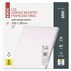Kép 13/17 - EMOS LED MENNYEZETI PANEL IRVI 30x30, 18W, DIMM., ÁLLÍTHATÓ SZÍNHŐM.