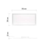 Kép 4/17 - EMOS LED MENNYEZETI PANEL RIVI 30x60, 25W, DIMM., ÁLLÍTHATÓ SZÍNHŐM.
