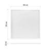 Kép 4/11 - EMOS LED PANEL PROXO BEÉPÍTHETŐ 40 W NW IP20 UGR CRI>95