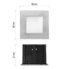 Kép 12/12 - EMOS LED irányfény beépíthető AMAL, négyzet 1.5W IP65 meleg fehér