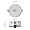 Kép 9/10 - EMOS LED vészvilágító lámpatest ORSU 3W 240 lm 3 óra