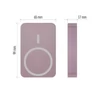 Kép 3/32 - EMOS Powerbank WI 1046, 10 000 mAh, 20 W+Wireless, lazac
