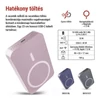 Kép 9/32 - EMOS Powerbank WI 1046, 10 000 mAh, 20 W+Wireless, lazac