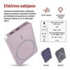 Kép 11/32 - EMOS Powerbank WI 522, 5 000 mAh, 20 W+Wireless, lazac