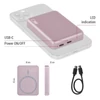 Kép 15/32 - EMOS Powerbank WI 522, 5 000 mAh, 20 W+Wireless, lazac