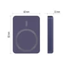 Kép 3/33 - EMOS Powerbank WI 522, 5 000 mAh, 20 W+Wireless, kék